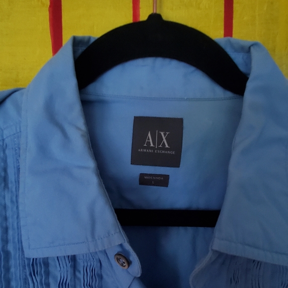 long sleeve cotton and rayon shirt